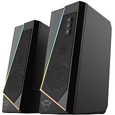 Акустична система Trust GXT 609 Zoxa 2.0, USB/AUX, RGB, чорний