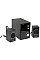 Акустическая система MICROLAB M-223 2.1, 17W, mini-jack, черный