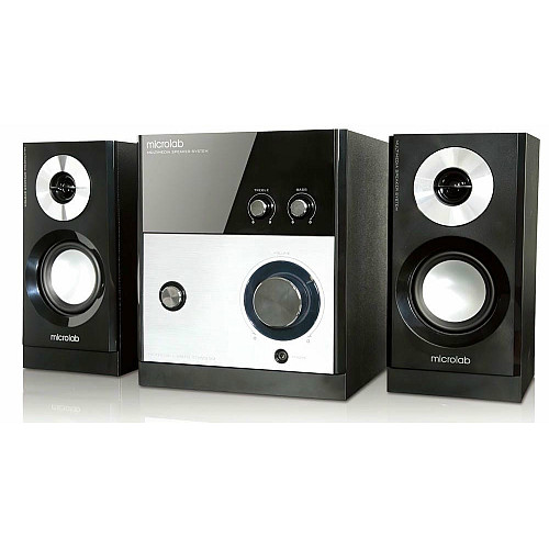 Акустична система MICROLAB M-880 2.1, 59W, mini-jack, чорний