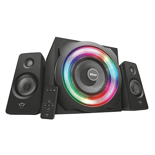 Акустична система Trust GXT 629 Tytan 2.1, 60Вт, AUX, RGB, чорний