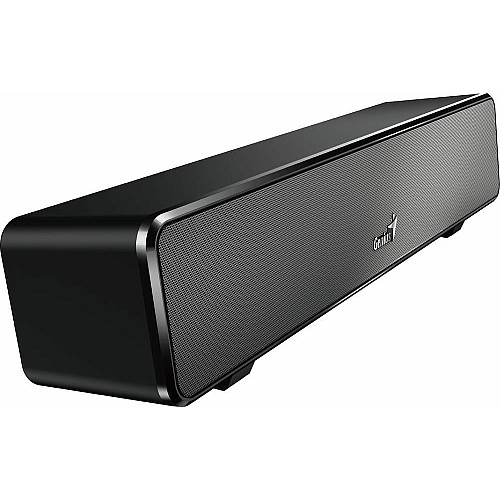 Акустична система Genius SOUNDBAR 100, 1.0, USB-А, mini-jack, чорний
