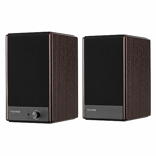 Акустична система MICROLAB SOLO 3 2.0, 40w, mini-jack/, коричневий