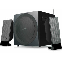 Акустична система MICROLAB M-300U 2.1, 38W, mini-jack/USB/SD/FM, чорний