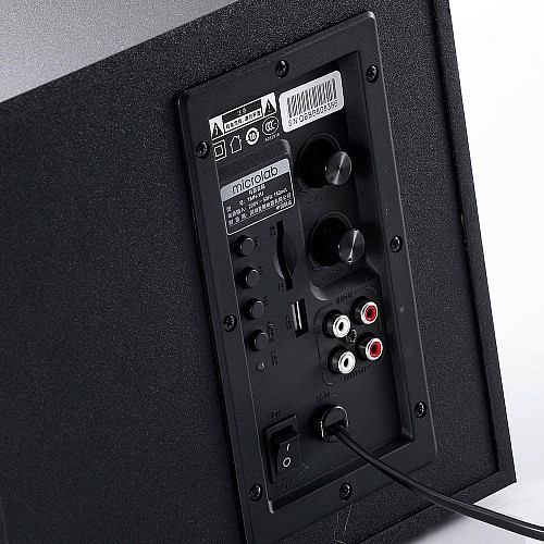 Акустична система MICROLAB TMN-9U 2.1, 40W, mini-jack, USB, SD, чорний