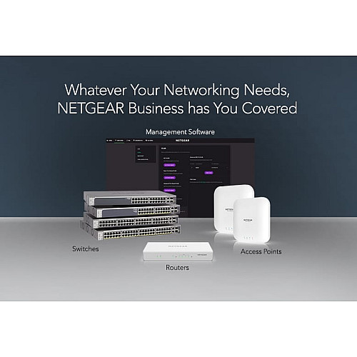 Комутатор NETGEAR GS324 24xGE, Некерований