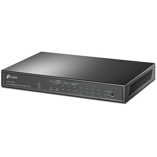 Комутатор TP-LINK TL-SG1210MPE 10xGE (8xPoE), 1xSFP, 123Вт, WebSmart