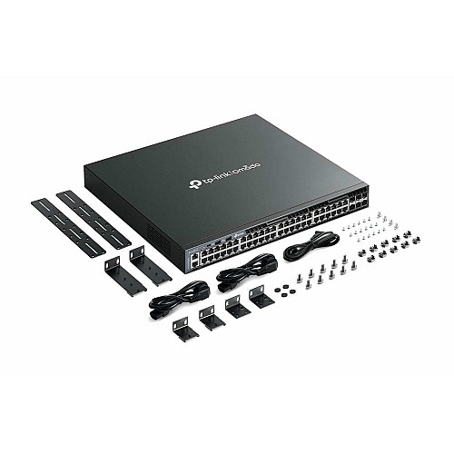 Комутатор TP-LINK SG6654X 48xGE, 6xSFP+, Керований L3