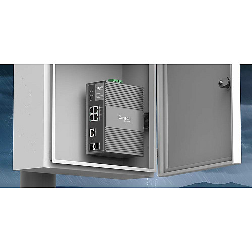 Промышленный коммутатор TP-LINK IES206GPP 4xGE (PoE), 120W, 1xGE/SFP, 1xSFP WebSmart