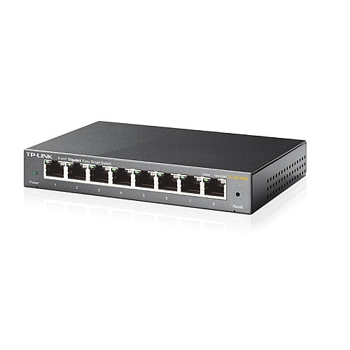 Коммутатор TP-LINK TL-SG108E 8xGE, WebSmart