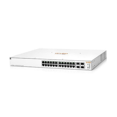 Коммутатор HPE Aruba Instant On 1930, 24xGE, 4xSFP+ ports, 370W PoE Class 4, LT Warranty
