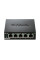 Комутатор D-Link DES-105/E 5xFE, Некерований, Метал