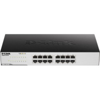 Комутатор D-Link DGS-1016D 16xGE, Некерований