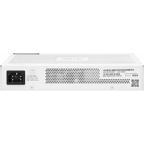 Коммутатор HPE Aruba Instant On 1830, 8xGE ports, PoE Class 4 65W (ports 1-4), LT Warranty