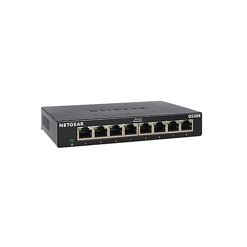 Комутатор NETGEAR GS308 8xGE, Некерований