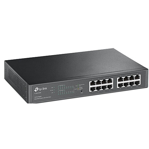 Комутатор TP-LINK TL-SG1016PE 16xGE (8xPoE), 124.4 Вт, WebSmart