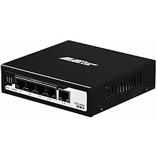 Комутатор 2E PowerLink SP401F 5xFE (4xPoE, 1xUplink), 55Вт, Некерований