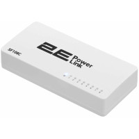 Комутатор 2E PowerLink SF108C, 8xFE, Некерований