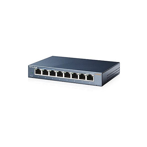 Комутатор TP-LINK TL-SG108 8xGE, Некерований