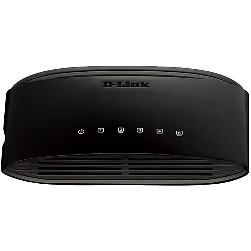Комутатор D-Link DES-1005D 5xFE, Некерований