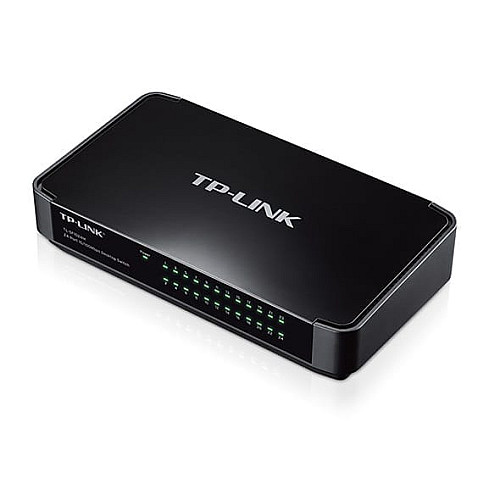 Коммутатор TP-LINK TL-SF1024M 24xFE, Неуправляемый