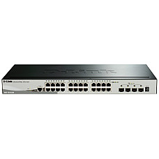 Комутатор D-Link DGS-1510-28X 24xGE, 4xSFP+, SmartPro