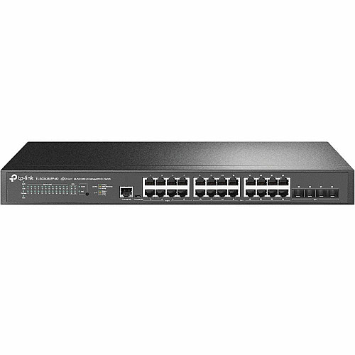 Коммутатор TP-LINK TL-SG3428XPP-M2 24x2.5GE (24xPoE), 4xSFP+, 500Вт, Управляемый L2