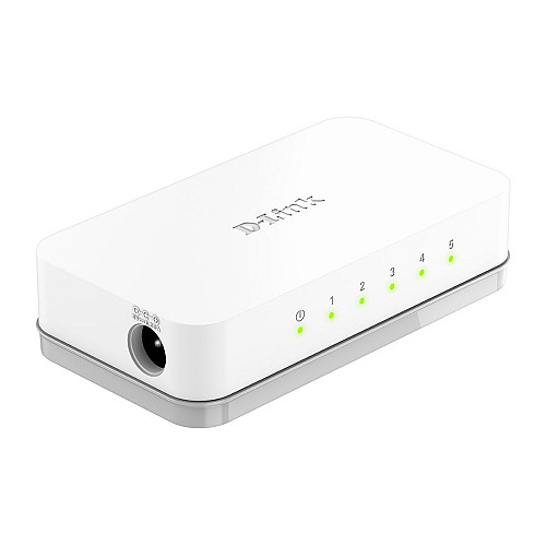 Комутатор D-Link GO-SW-5E 5xFE, Некерований