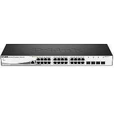 Комутатор D-Link DGS-1210-28/ME revB 24x1G, 4xSFP, L2