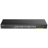 Комутатор D-Link DGS-1250-28X 24xGE, 4xSFP+, WebSmart