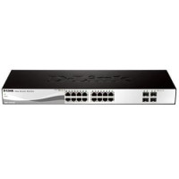 Коммутатор D-Link DGS-1210-20/F 16xGE, 4xSFP, WebSmart