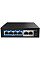 Комутатор Netis P106C 6xFE (4xPoE), 60Вт, Некерований