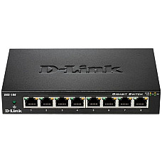 Комутатор D-Link DGS-108 8xGE, Некерований