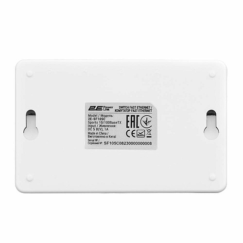 Комутатор 2E PowerLink SF105C, 5xFE, Некерований