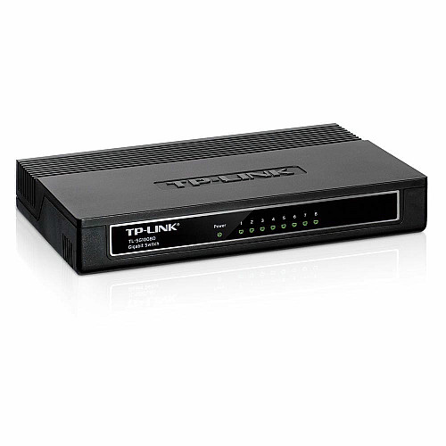 Комутатор TP-LINK TL-SG1008D 8xGE, Некерований