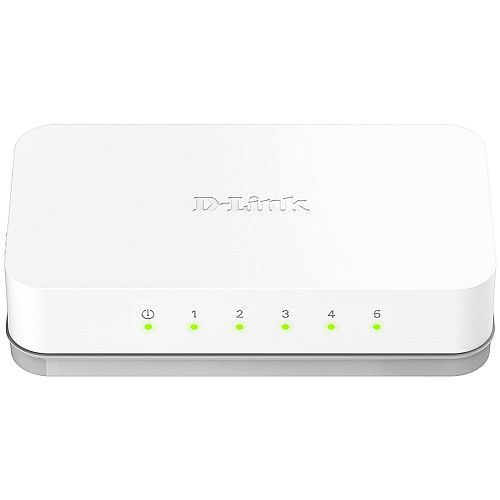 Комутатор D-Link GO-SW-5E 5xFE, Некерований