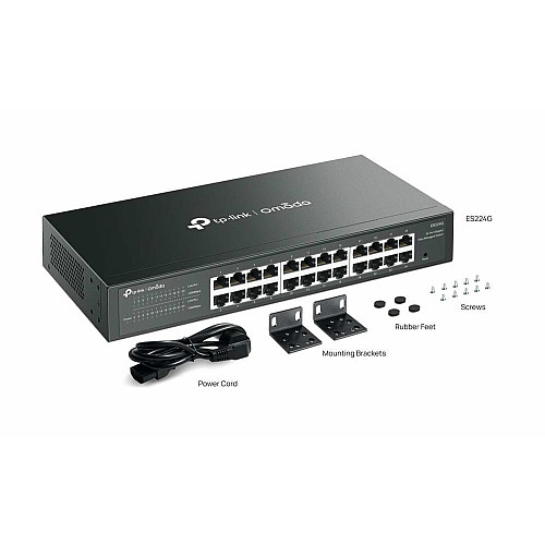 Комутатор TP-LINK ES224G 24xGE, WebSmart