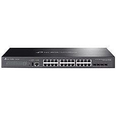 Коммутатор TP-LINK SG5428X 24xGE, 4xSFP+, Управляемый L3