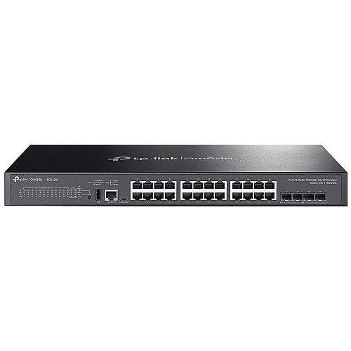 Коммутатор TP-LINK SG5428X 24xGE, 4xSFP+, Управляемый L3