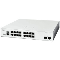 Комутатор Cisco Catalyst 1200 16xGE, PoE, 2x1G SFP