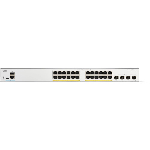 Комутатор Cisco Catalyst 1300X 24xGE, PoE, 4x10G SFP+