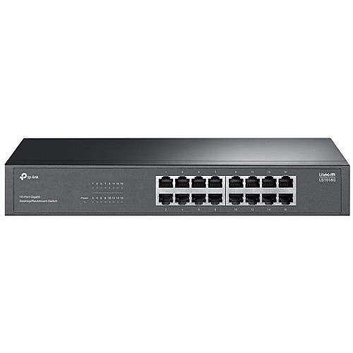 Комутатор TP-LINK LS1016G 16xGE, Некерований