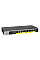 Комутатор NETGEAR GS108PP 8xGE PoE, 123Вт, Некерований