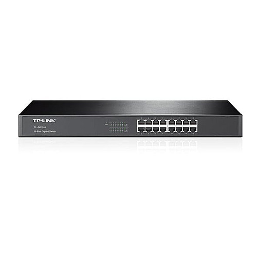 Комутатор TP-LINK TL-SG1016 16xGE, Некерований