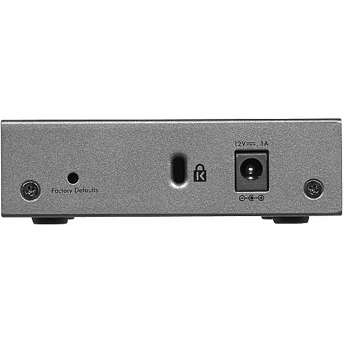 Коммутатор NETGEAR GS105E 5xGE, WebSmart