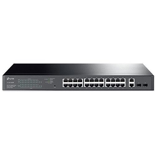 Комутатор TP-LINK TL-SG1428PE 24xGE (24xPoE) 2xSFP, 250Вт, WebSmart