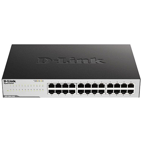 Коммутатор D-Link GO-SW-24G 24xGE, Desktop, Неуправляемый