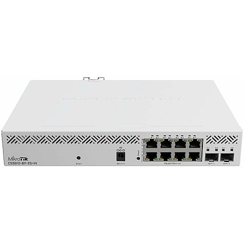 Комутатор MikroTik Cloud Smart Switch CSS610-8P-2S+IN