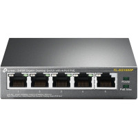 Комутатор TP-LINK TL-SG1005P 5xGE (4xPoE), 56Вт, Некерований