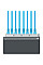 Комутатор Netis ST3108С, 8xFE, Некерований