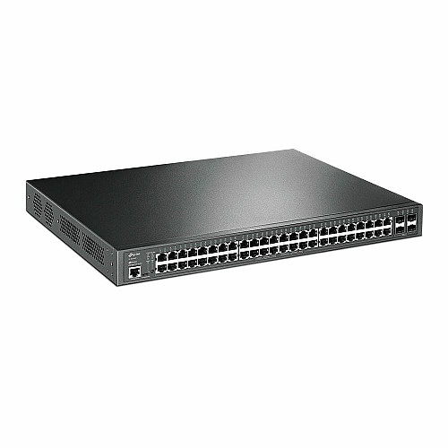 Коммутатор TP-LINK SG3452P 48xGE (48xPoE), 4xSFP, 384Вт, Управляемый L2